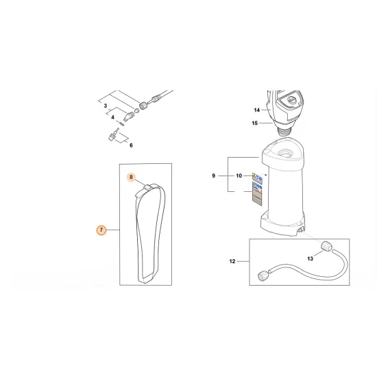 STIHL  Pas nośny 4255 710 9000